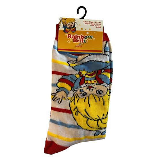 NEW Rainbow Brite Novelty Socks - Picture 1 of 4